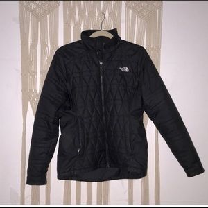 black north face jacket